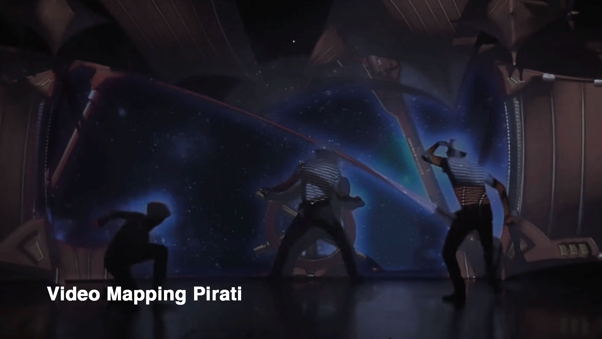 Video mapping milano